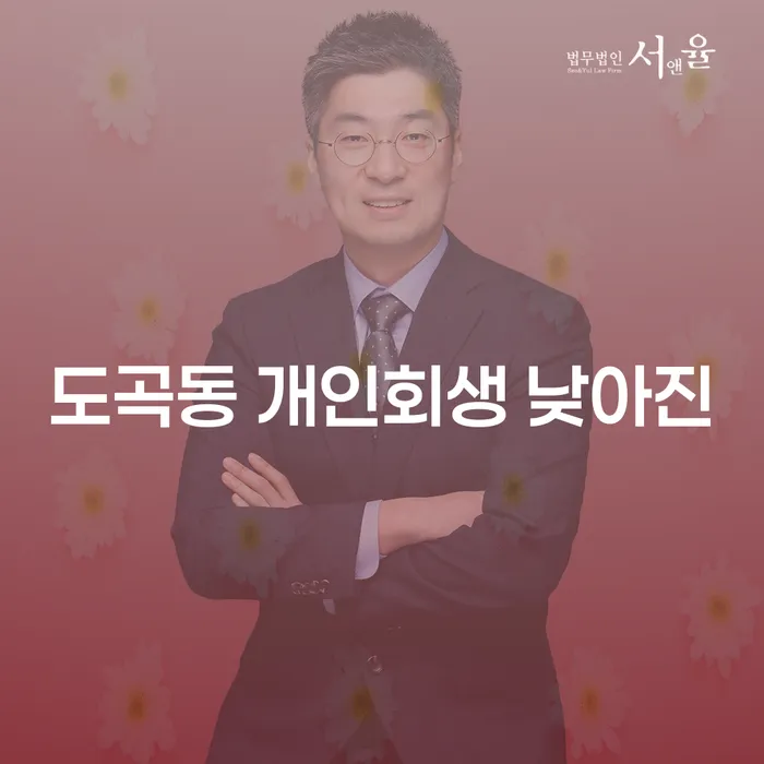 도곡동 개인회생 낮아진