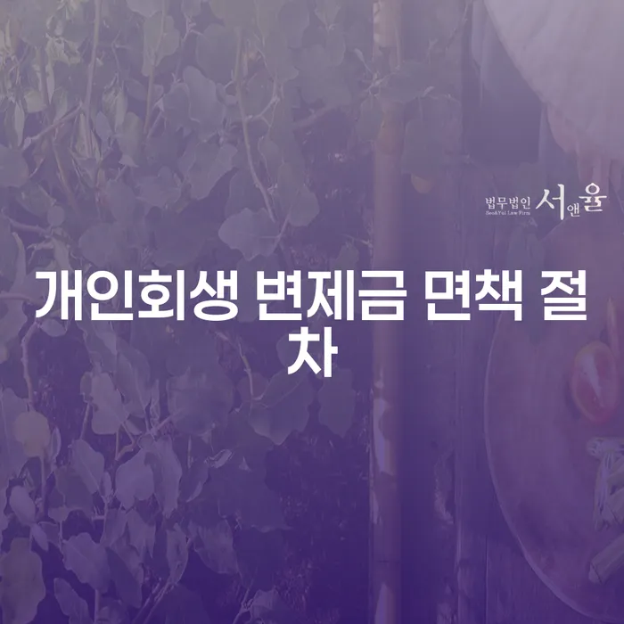 개인회생 변제금 면책 절차: 어떻게 시작할 수 있을까요?